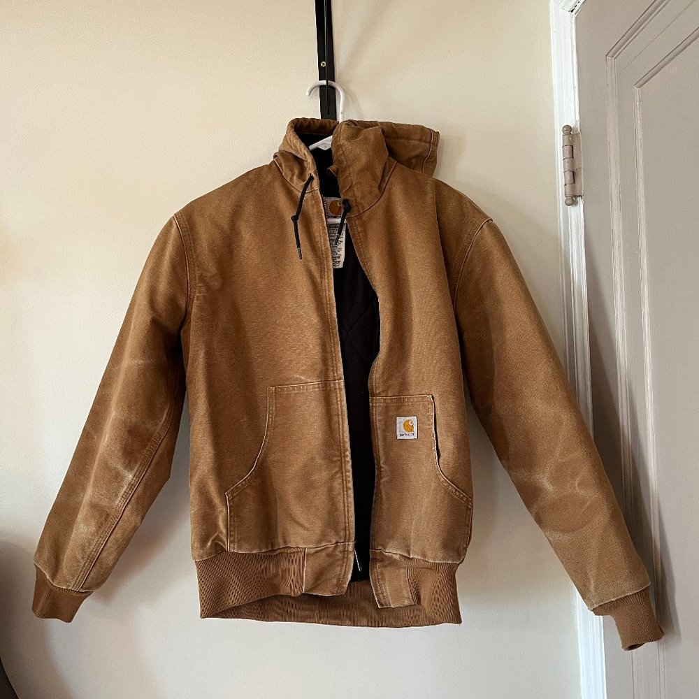 Carhartt Flannel Lined Hoodie